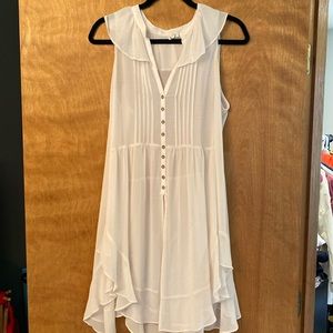 Akemi + Kin Anthropologie Devon Sheer Tunic